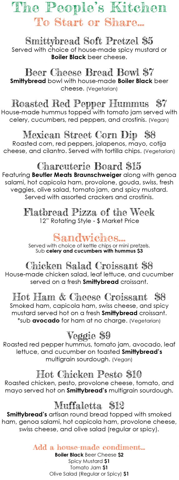 Taproom Menu 07012020 People Brew